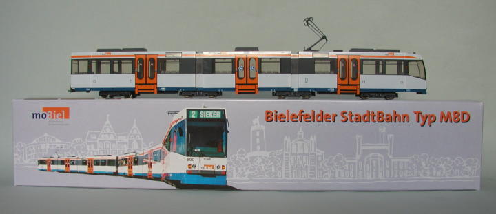 M8D moBiel Bielefeld mit Verpackung